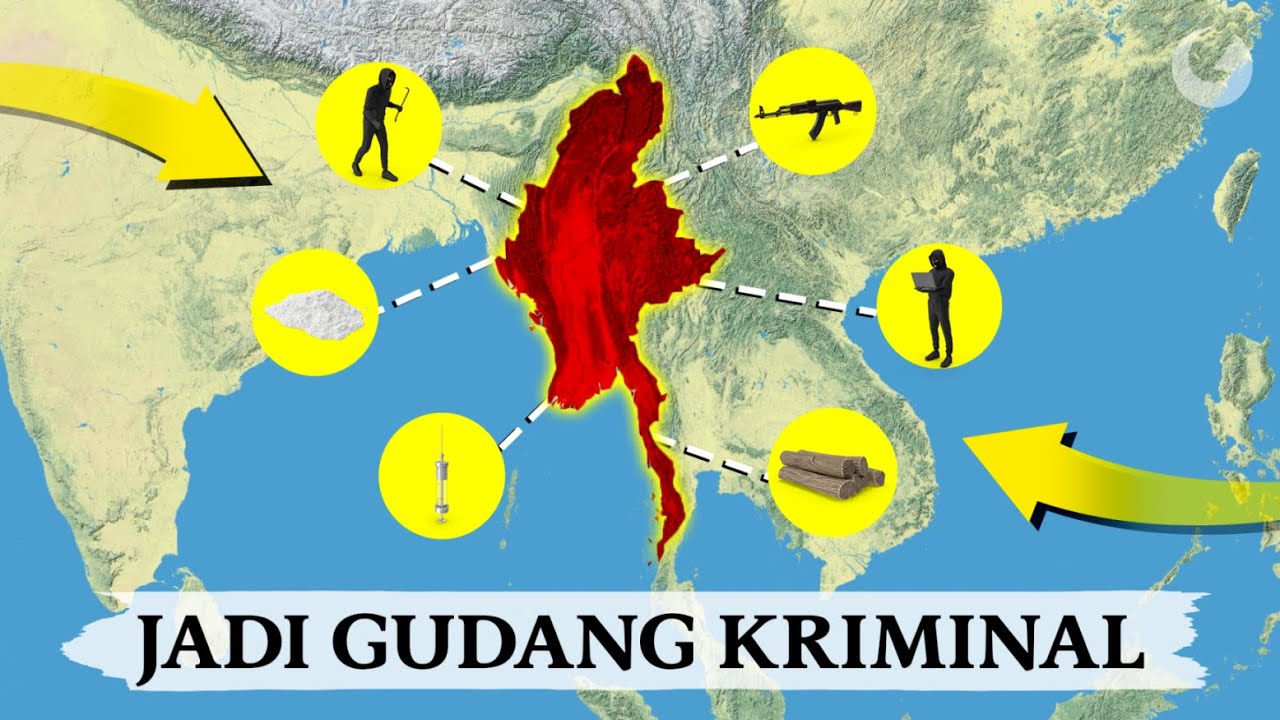 GILANYA MYANMAR Jadi Negara Lebih Berbahaya Dari Kartel Meksiko!