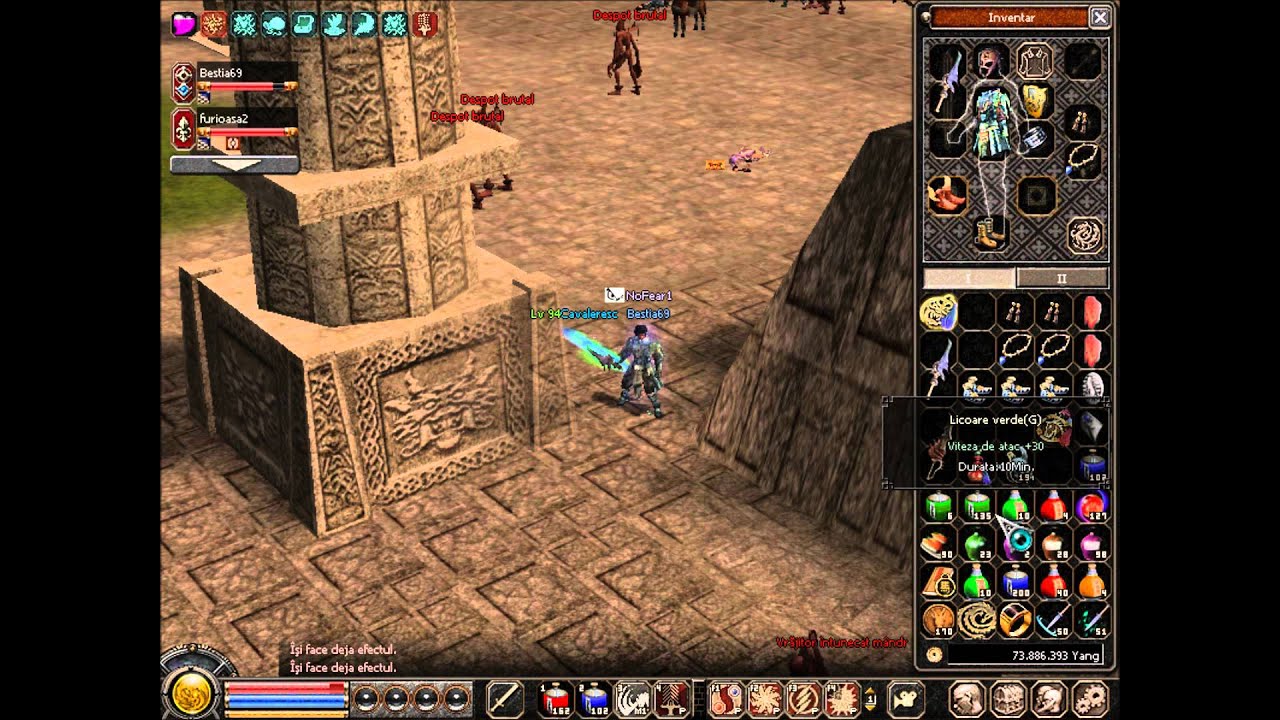 Metin2 RO Bestia69 & furioasa2 vs OnlyVip
