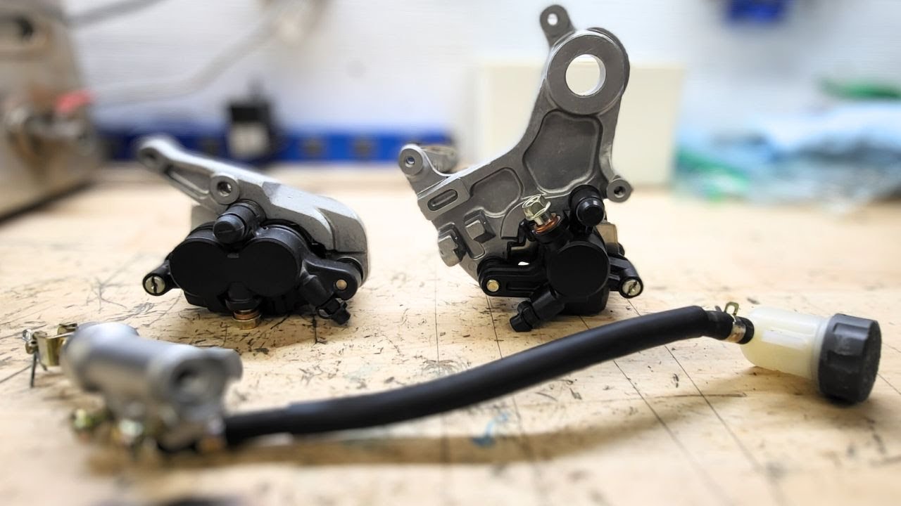 1989 CR250 Full brake restoration