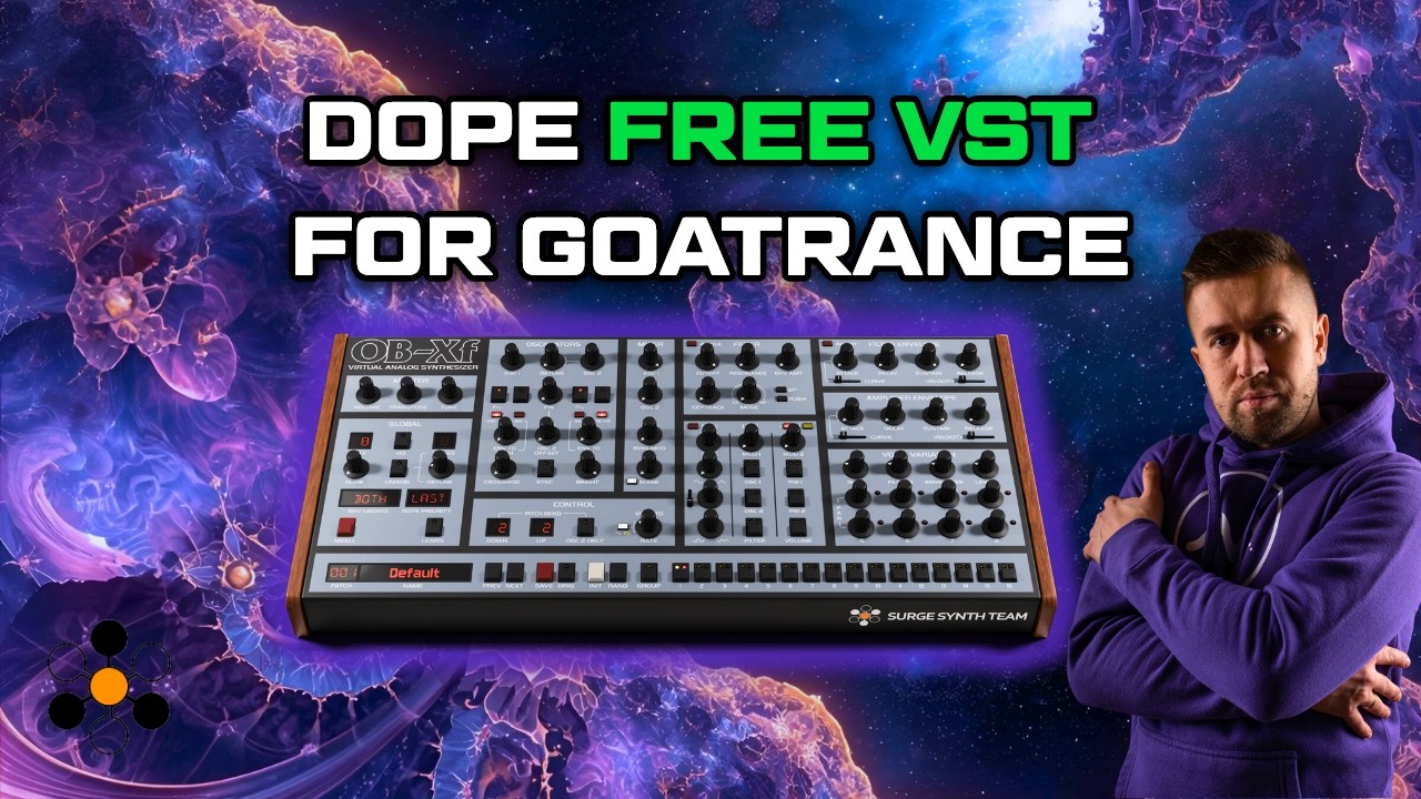 Making Goa Trance with OB-XF in Ableton Live ( Free VST )