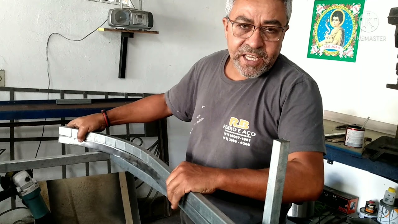 Como fazer uma curva em tubo retangular? MUITO SIMPLES