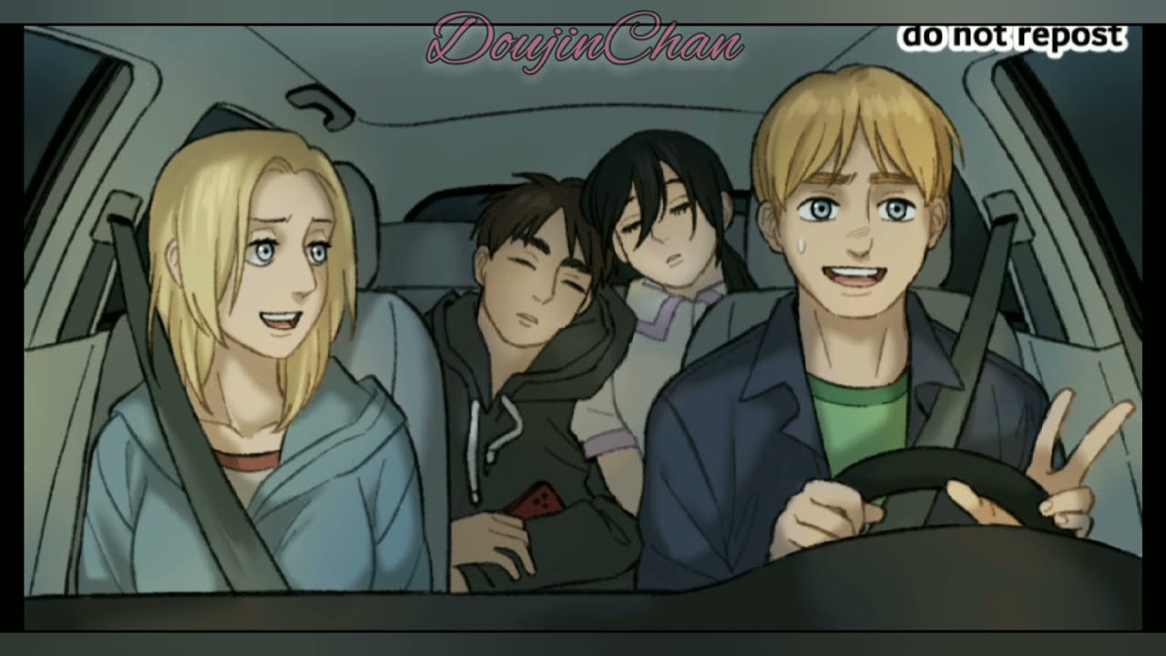 #ARUANI & #EREMIKA COMIC (AOT) - ♡A day in the beach♡ | DoujinChan