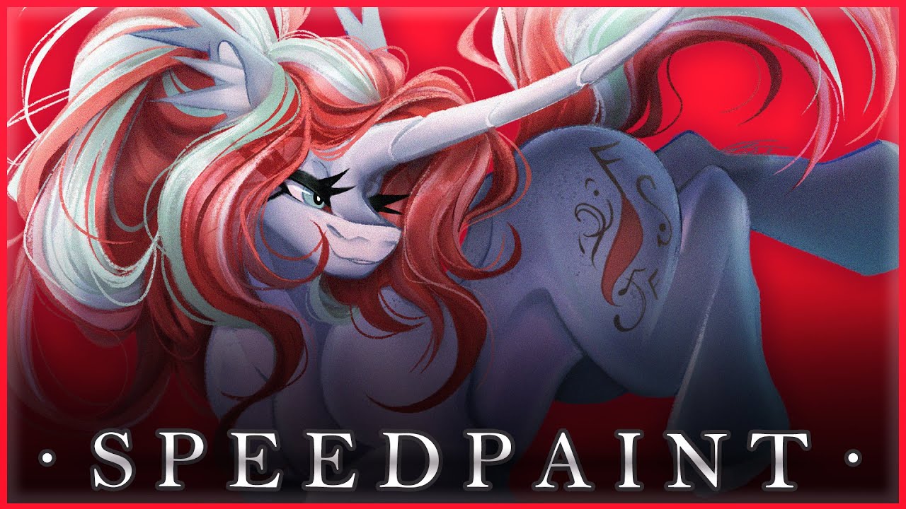Pippski the Unicorn [Art-trade] - MLP Speedpaint