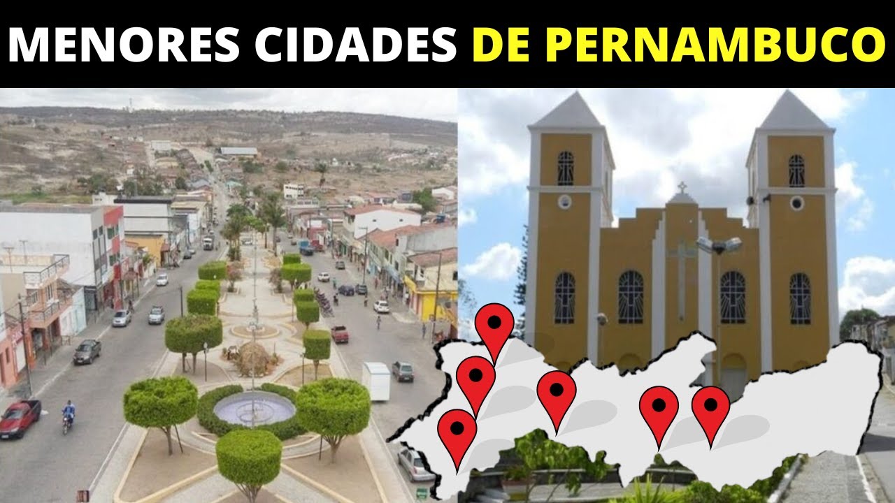 10 MENORES CIDADES DE PERNAMBUCO