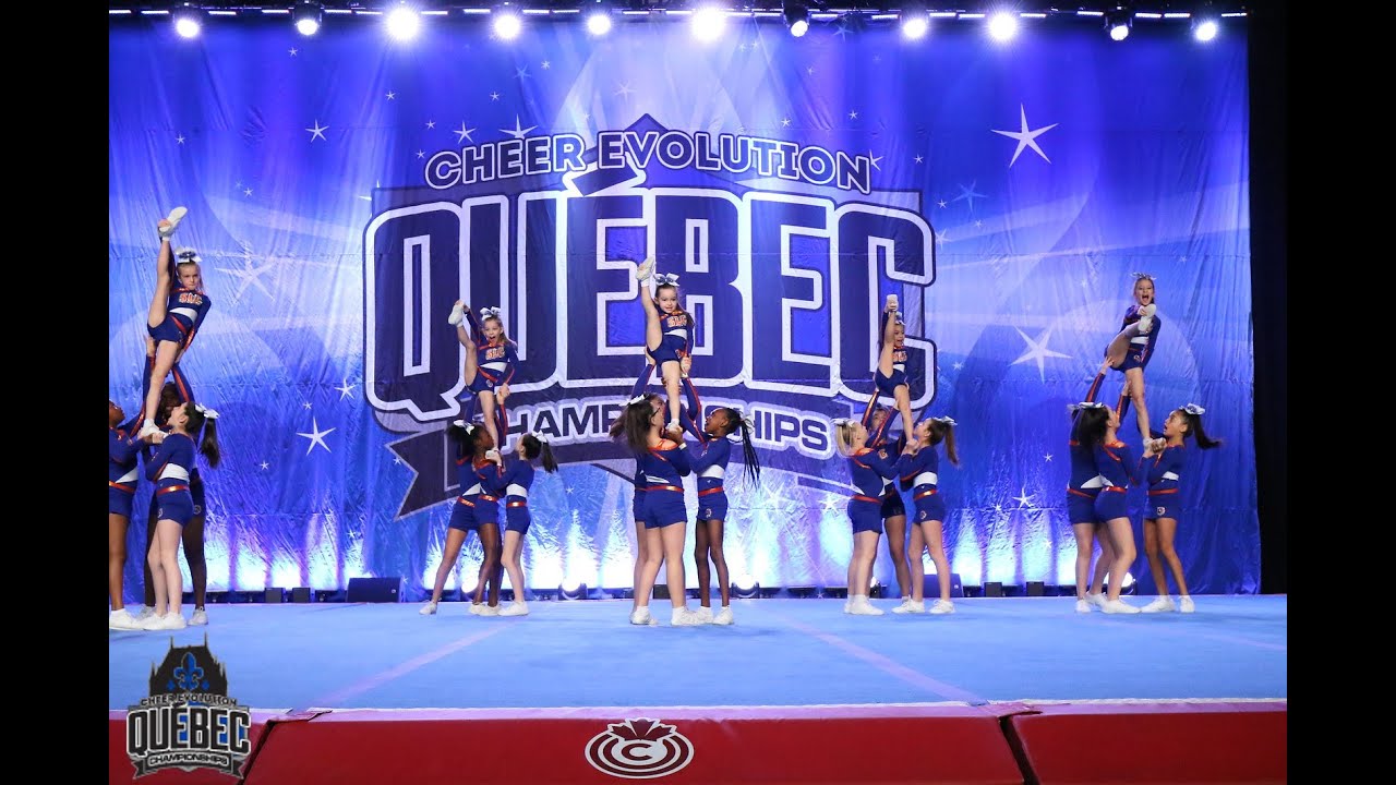 Competition Cheerleading - Championnat 2020 - Cheer Evolution - Quebec Championships - Youth Rebels