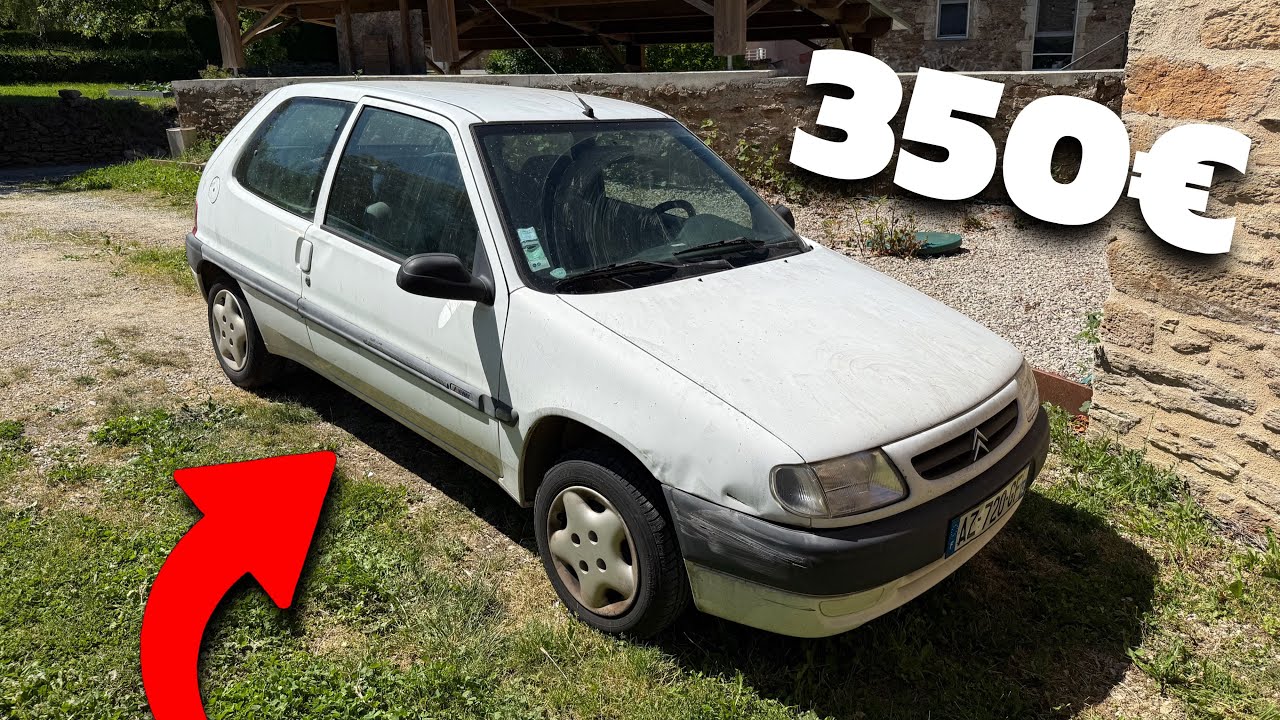 J’ai acheté une Citroën saxo K-Way à 350 € !￼
