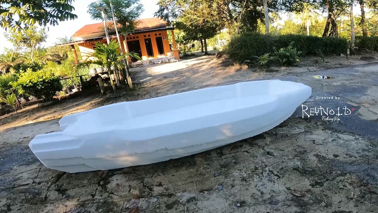 MEMBUAT PERAHU STYROFOAM EPISODE 1 | KAYAK STYROFOAM