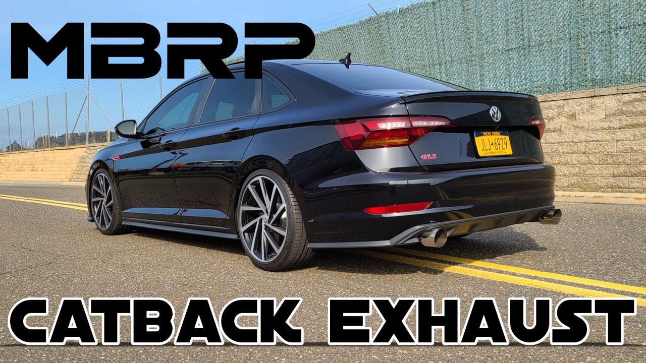 Выхлопная система Catback MK7 VW Jetta GLI MBRP 3