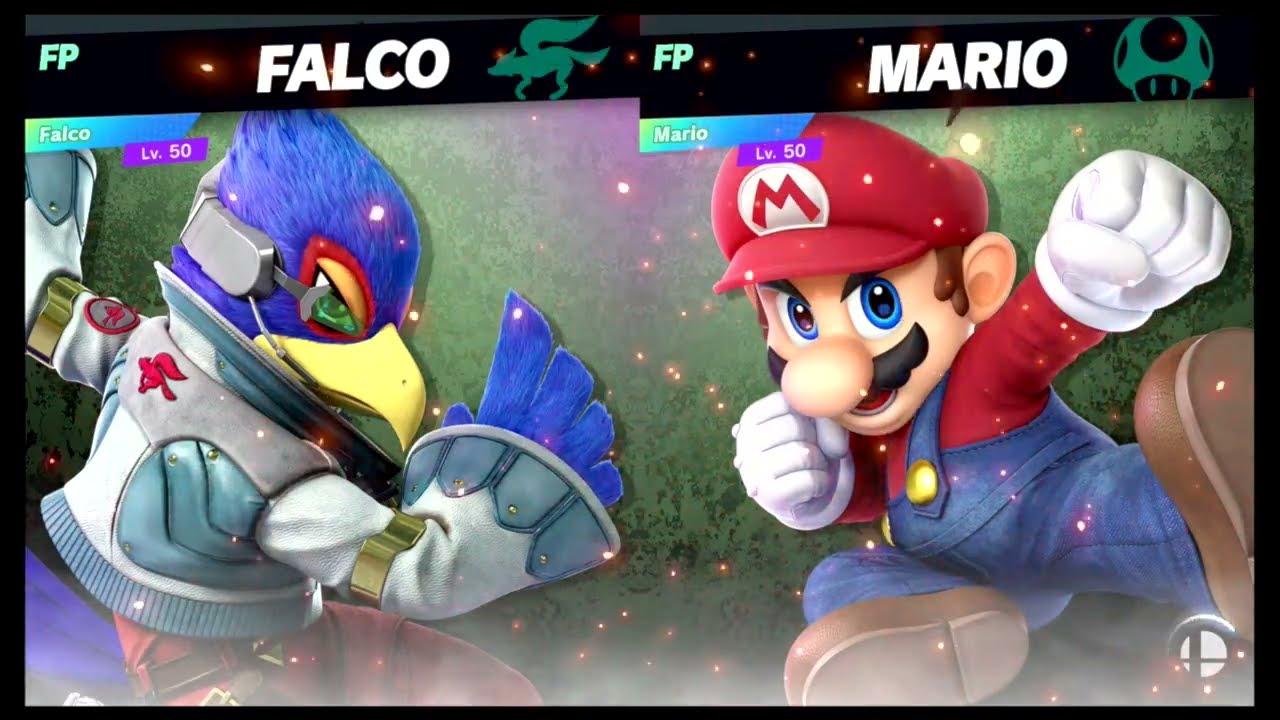 Super Smash Bros Ultimate Amiibo Fights – Falco vs the World #1 Falco vs Mario