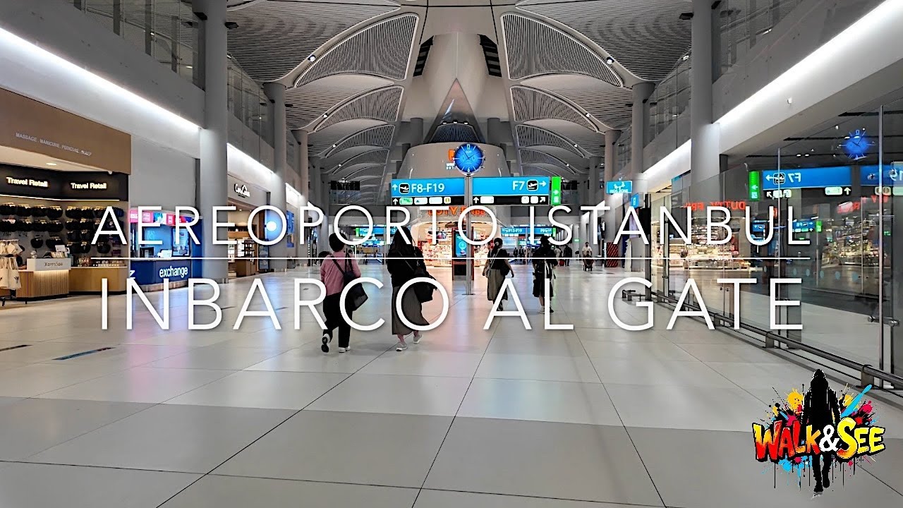 Dall’aeroporto di Istanbul al volo per Tokyo ✈️ | Gate Tour & Imbarco per il Giappone 🇯🇵