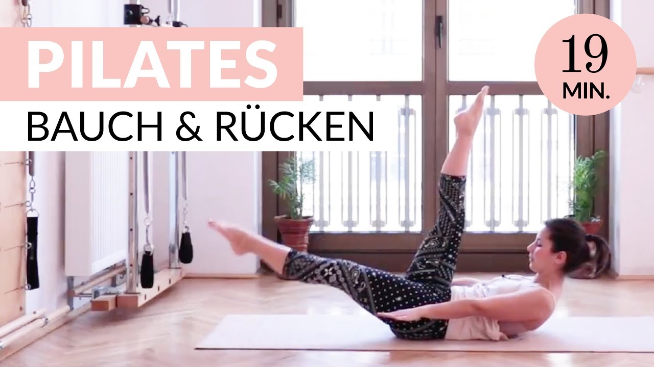 19 Min Pilates für Bauch & Rücken