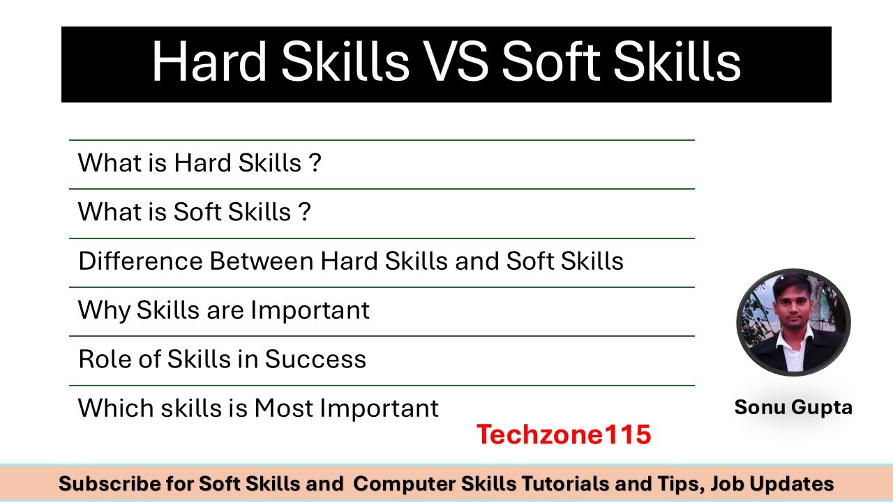 Hard Skills Vs Soft Skills, Why skills are Important ?