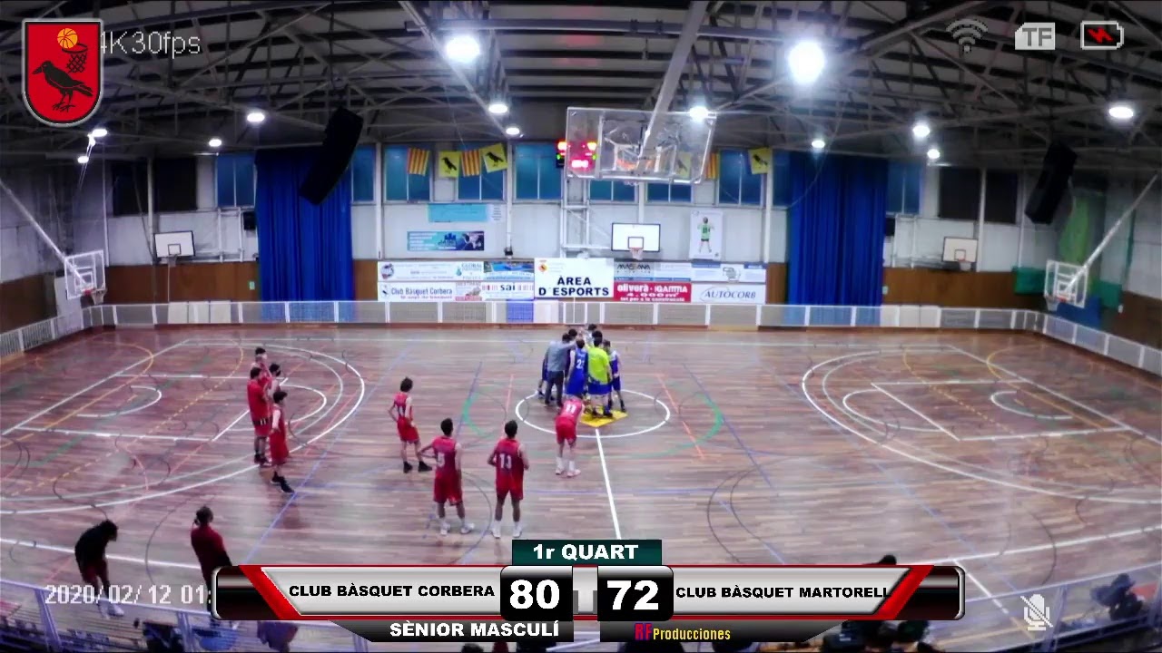 PARTITS SÈNIOR MASCULÍ VS. CB. MARTORELL