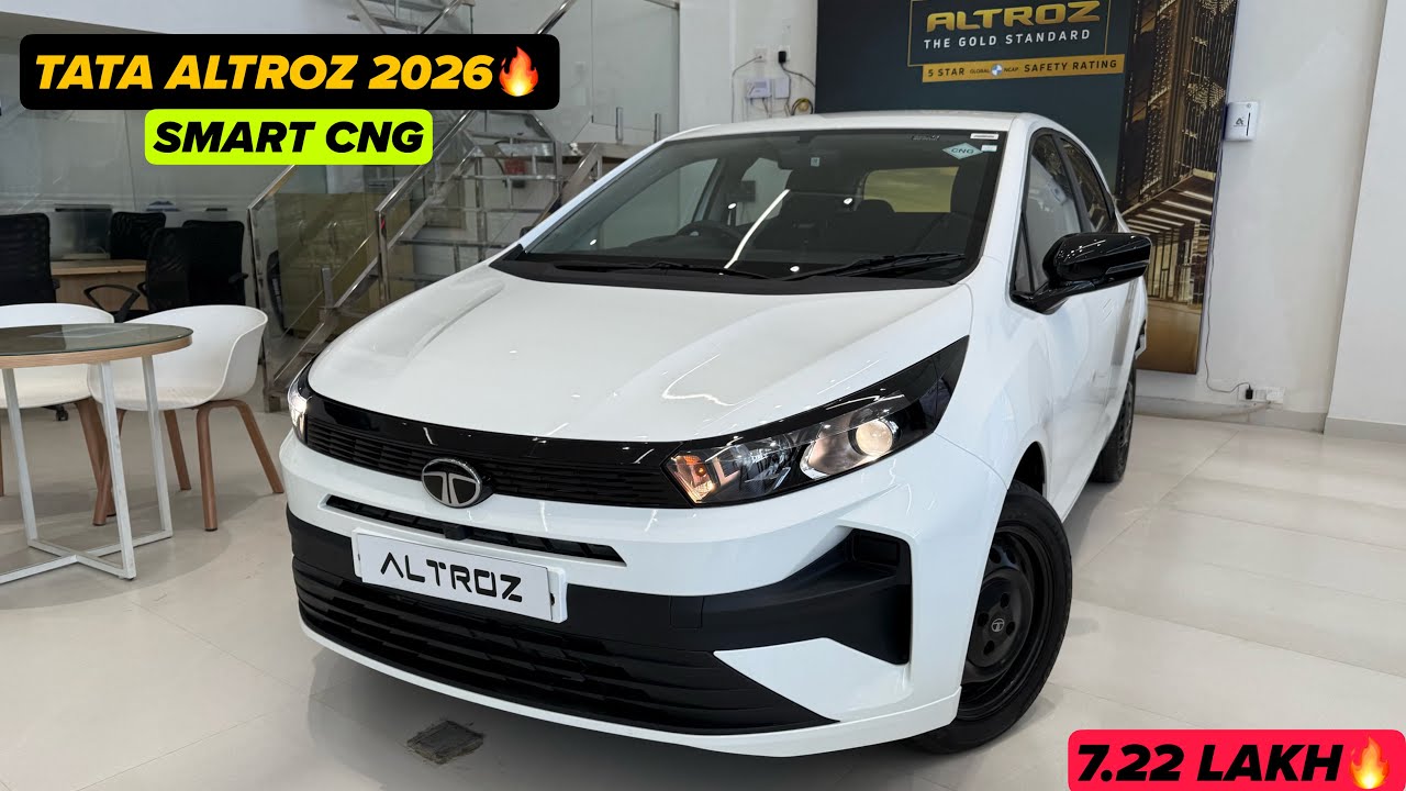 2026 Tata Altroz Smart CNG Base Variant With On Road Price🔥 | Detailed Walkaround Video | 