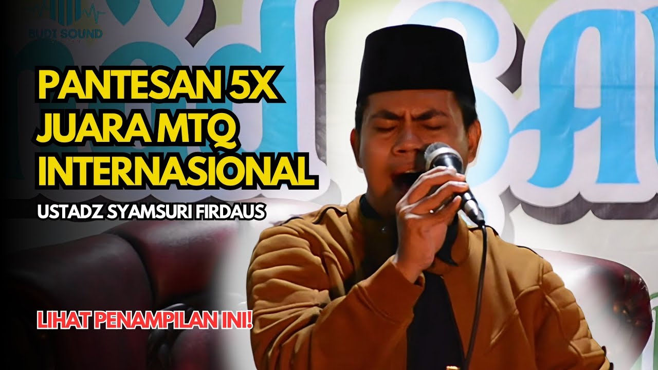 PENAMPILAN USTADZ SYAMSURI FIRDAUS KEMBALI MEMBUAT JAMAAH TERPUKAU