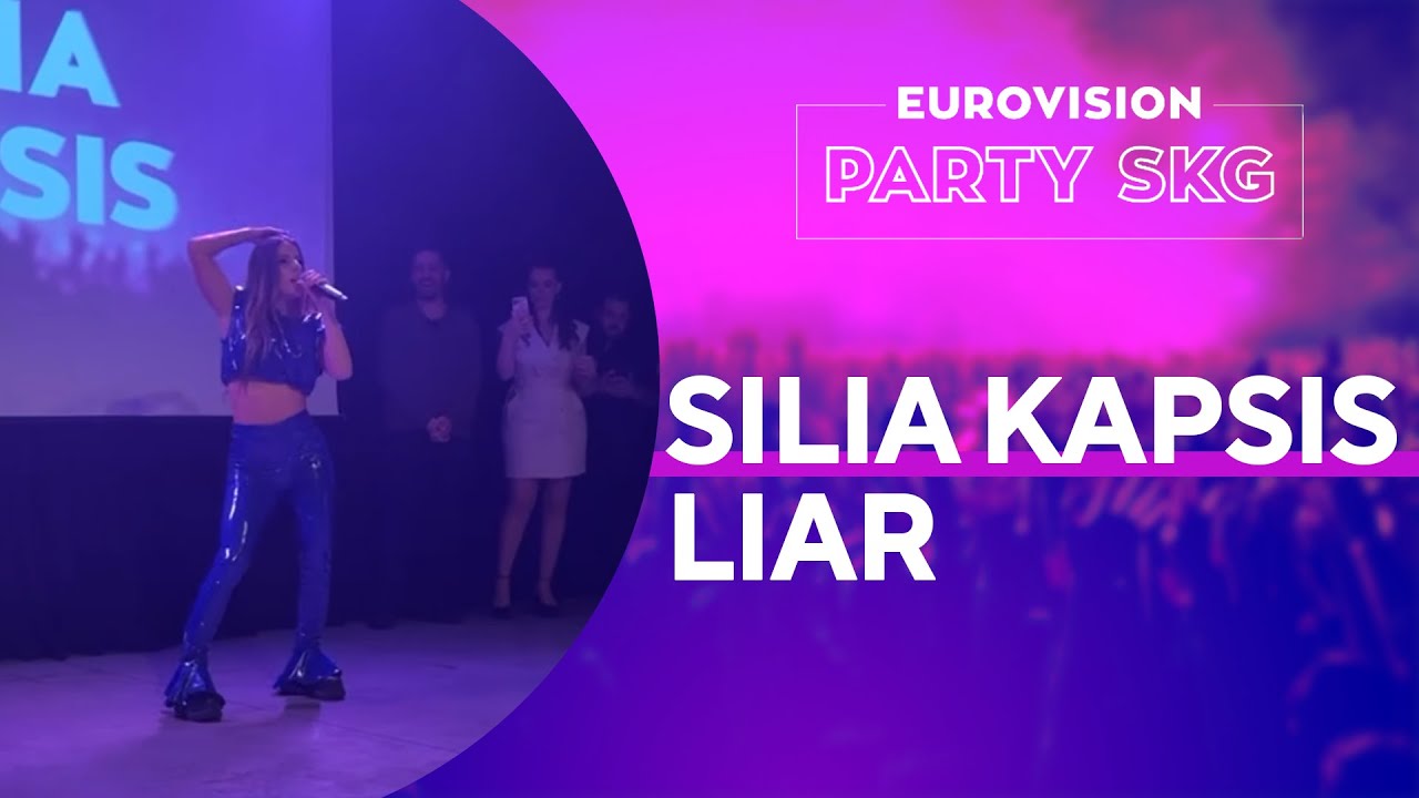 Η Silia Kapsis τραγουδάει “Liar” στο Eurovision Party SKG | EurovisionFun
