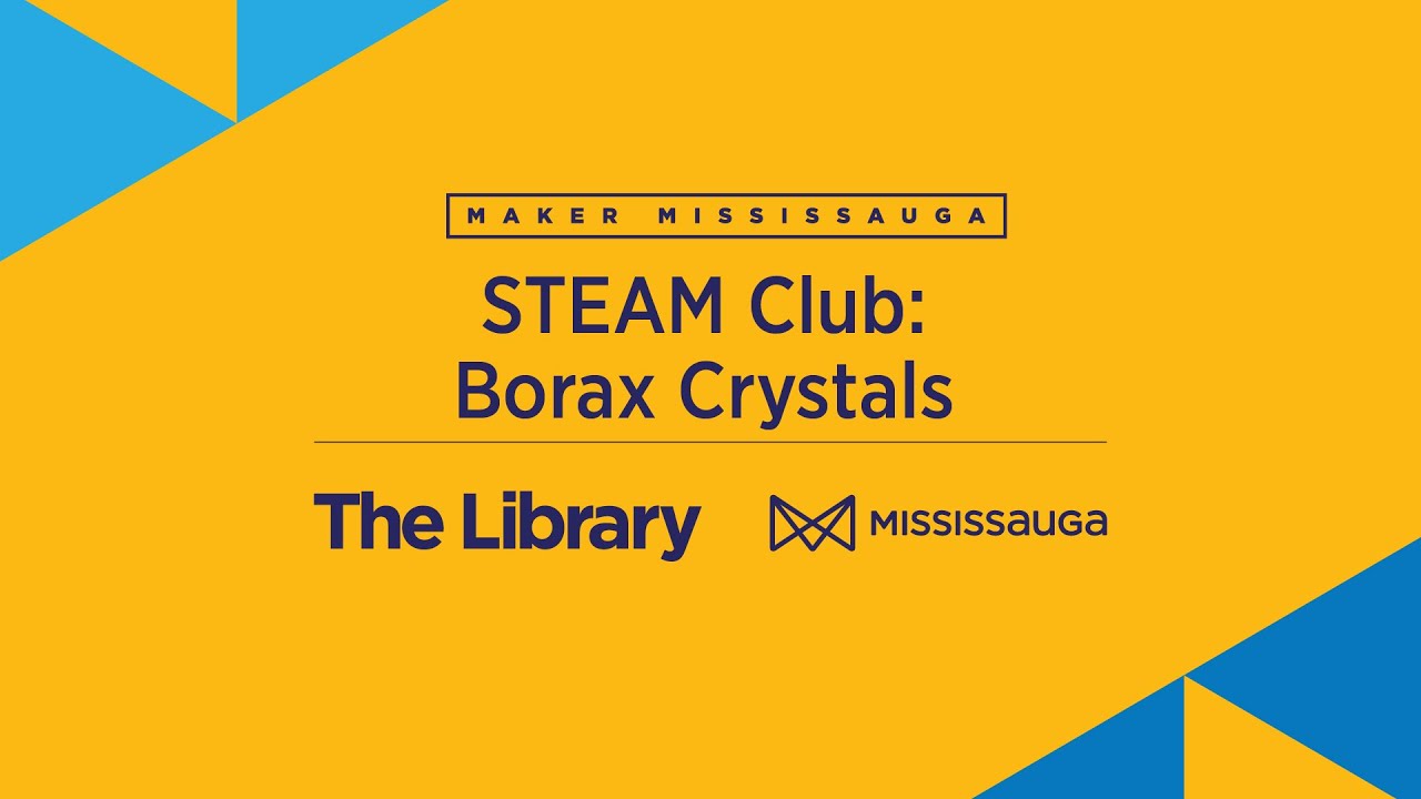 STEAM - Science Experiment – Borax Crystals (Grades 4-8)