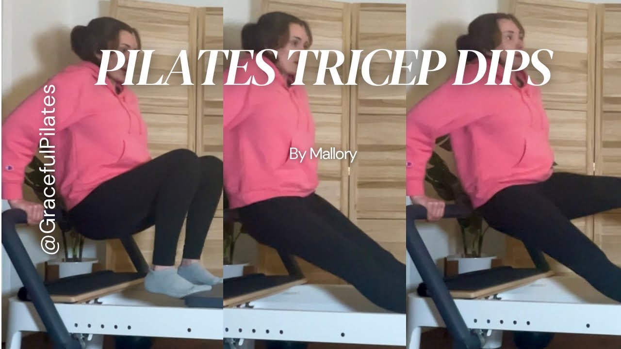 TRICEP DIPS on Pilates Reformer