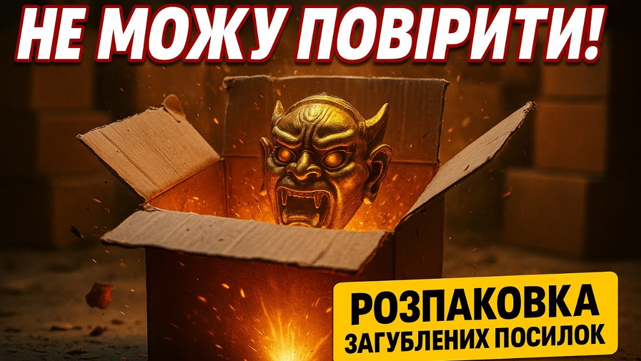 Я ВІДКРИВ — І ЗАСТИГ! НІКОЛИ Б НЕ ПОВІРИВ.. #розпаковка  #загубленіпосилки