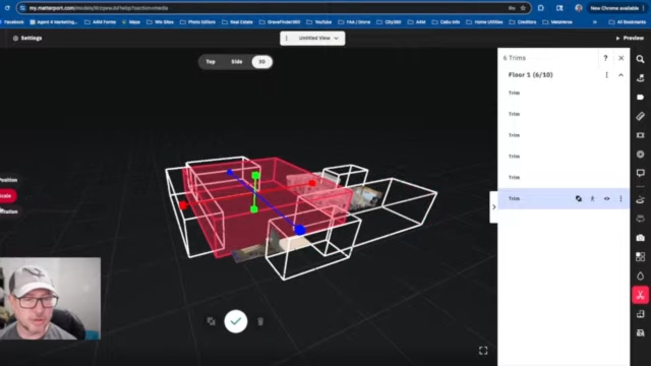 Editing Matterport My Tips Live