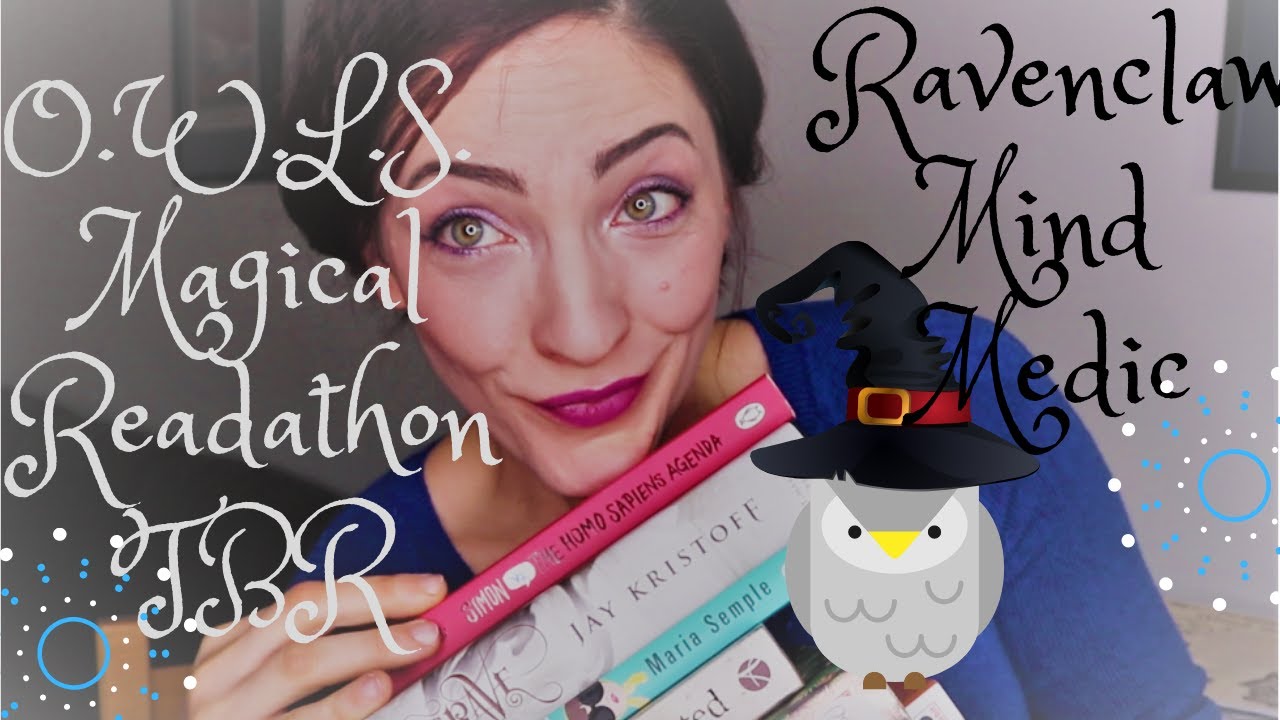 ✨✨Owls Readathon TBR  ✨✨ Ravenclaw Mind Medic 🧙‍♂️