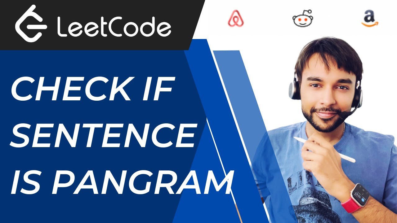 Проверьте, является ли предложение панграммой (LeetCode 1832) | Полное решение с несколькими мето...