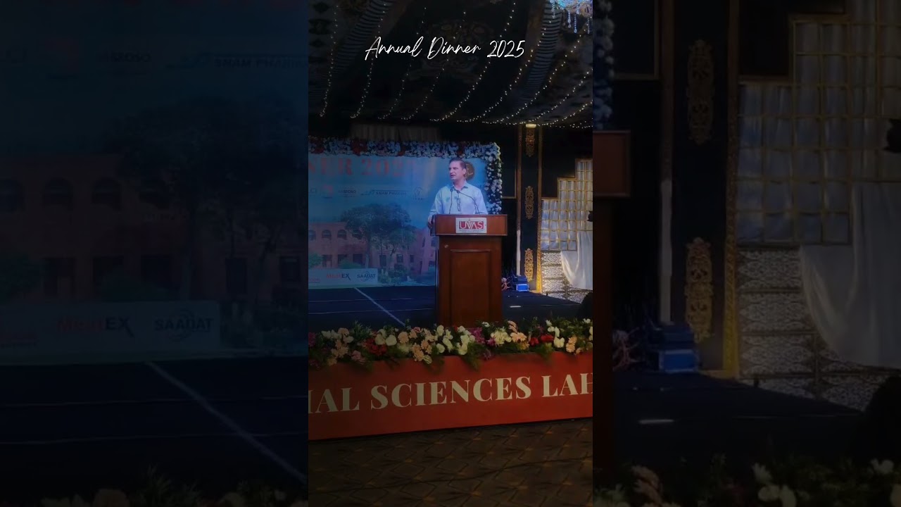 Dr. Jadoon at #annualdinner #2025 #professional #gathering #uvas #dvm @ABCDTV #shorts