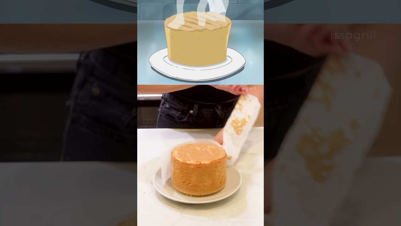 Sanji Bakes His First Cake! #OnePiece #AnimeFood