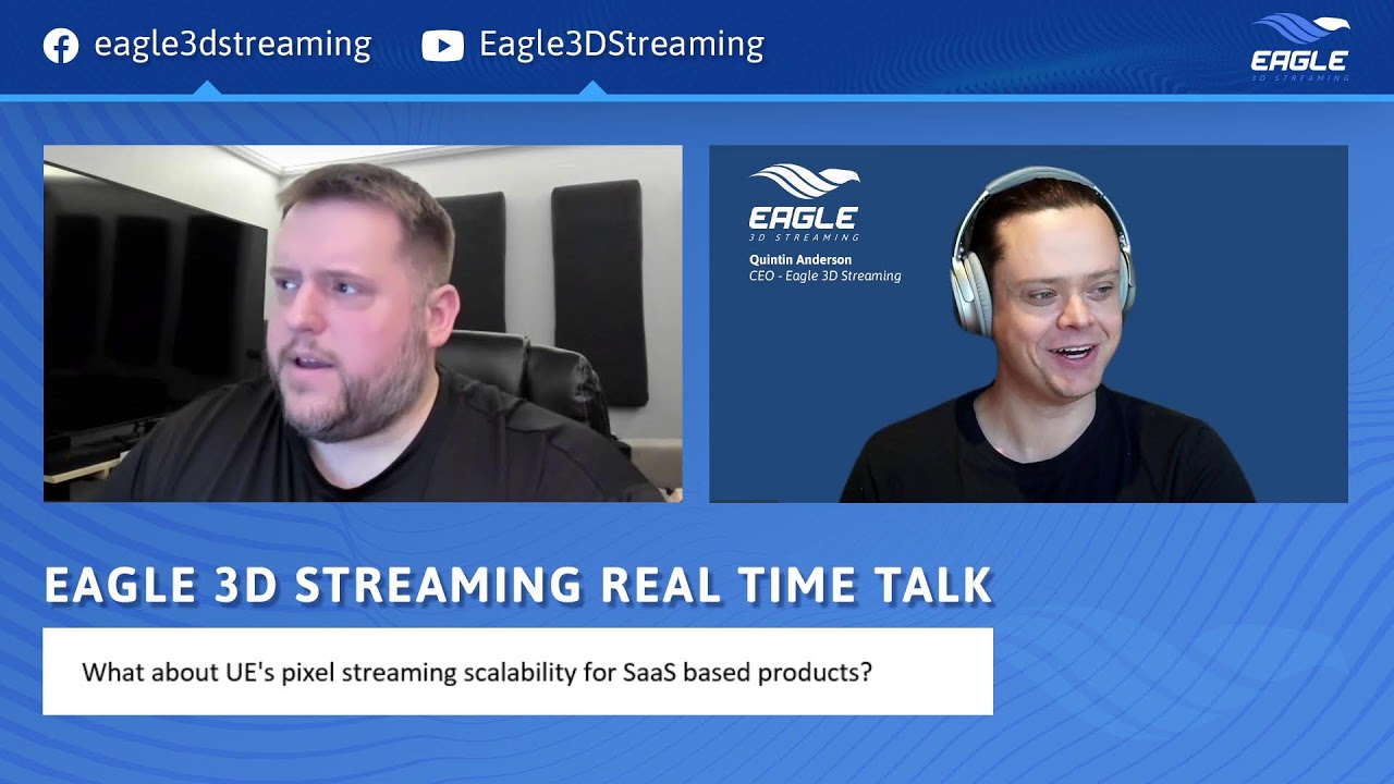 Eagle 3D Streaming Real Time Talk Episode 001