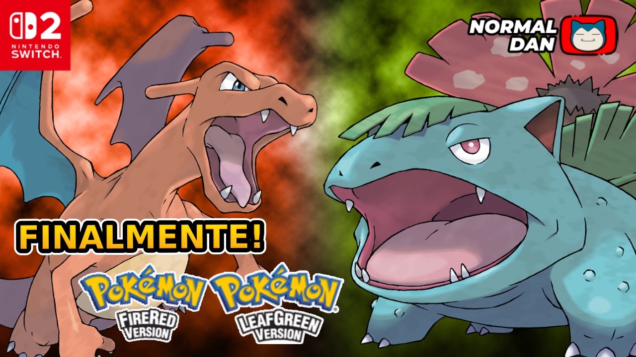 Eles vão voltar MESMO? FireRed & LeafGreen + Pokémon XD no Nintendo Switch!