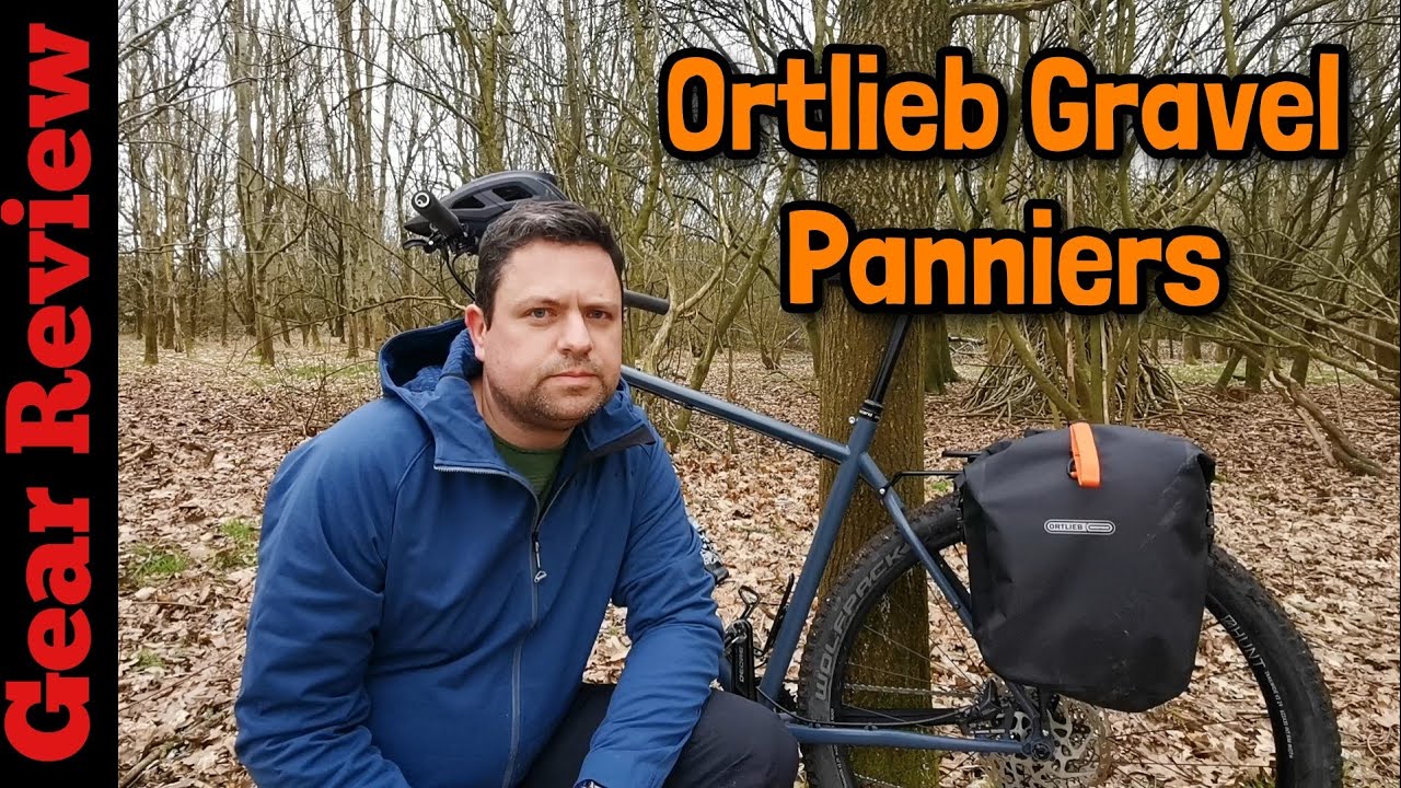 Ortlieb gravel pack, bike packing panniers review