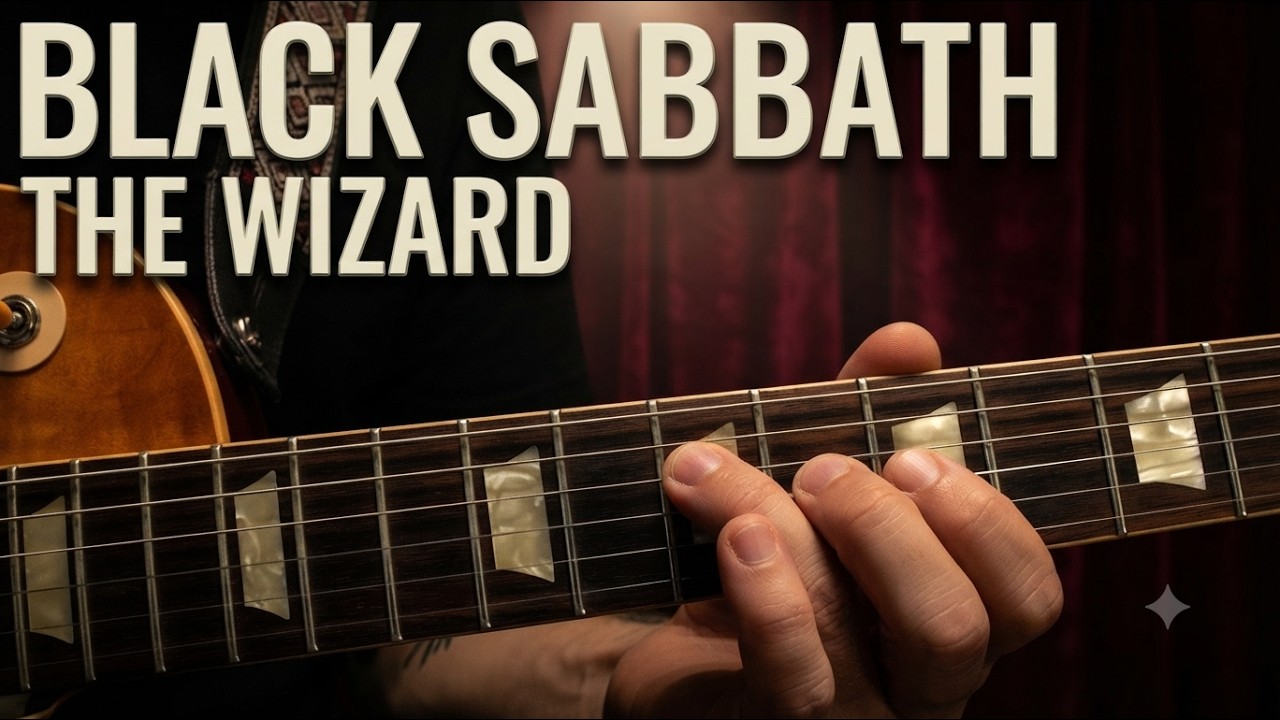 The Wizard - Black Sabbath - Guitar Lesson