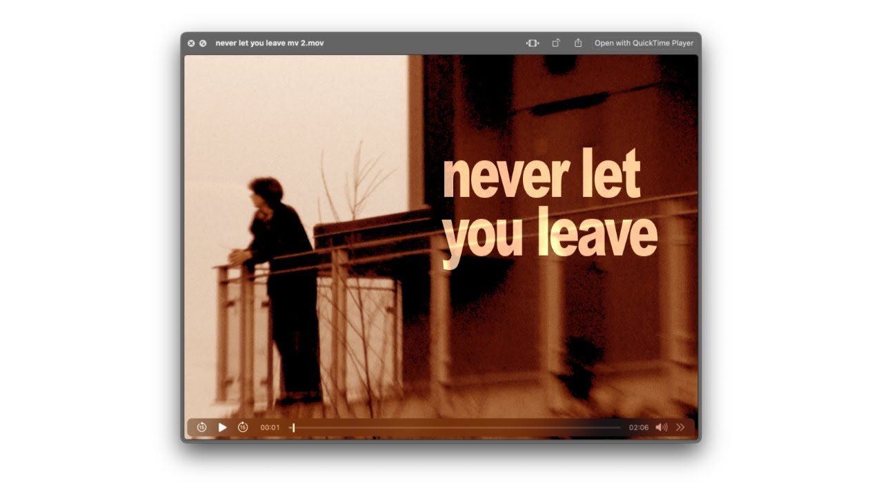 kmoe - never let you leave [music video]