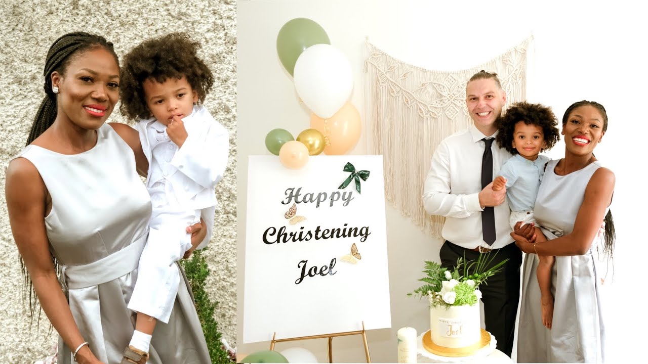 Baby Joel's CHRISTENING / DEDICATION Ceremony | Party Celebration | Family Moments
