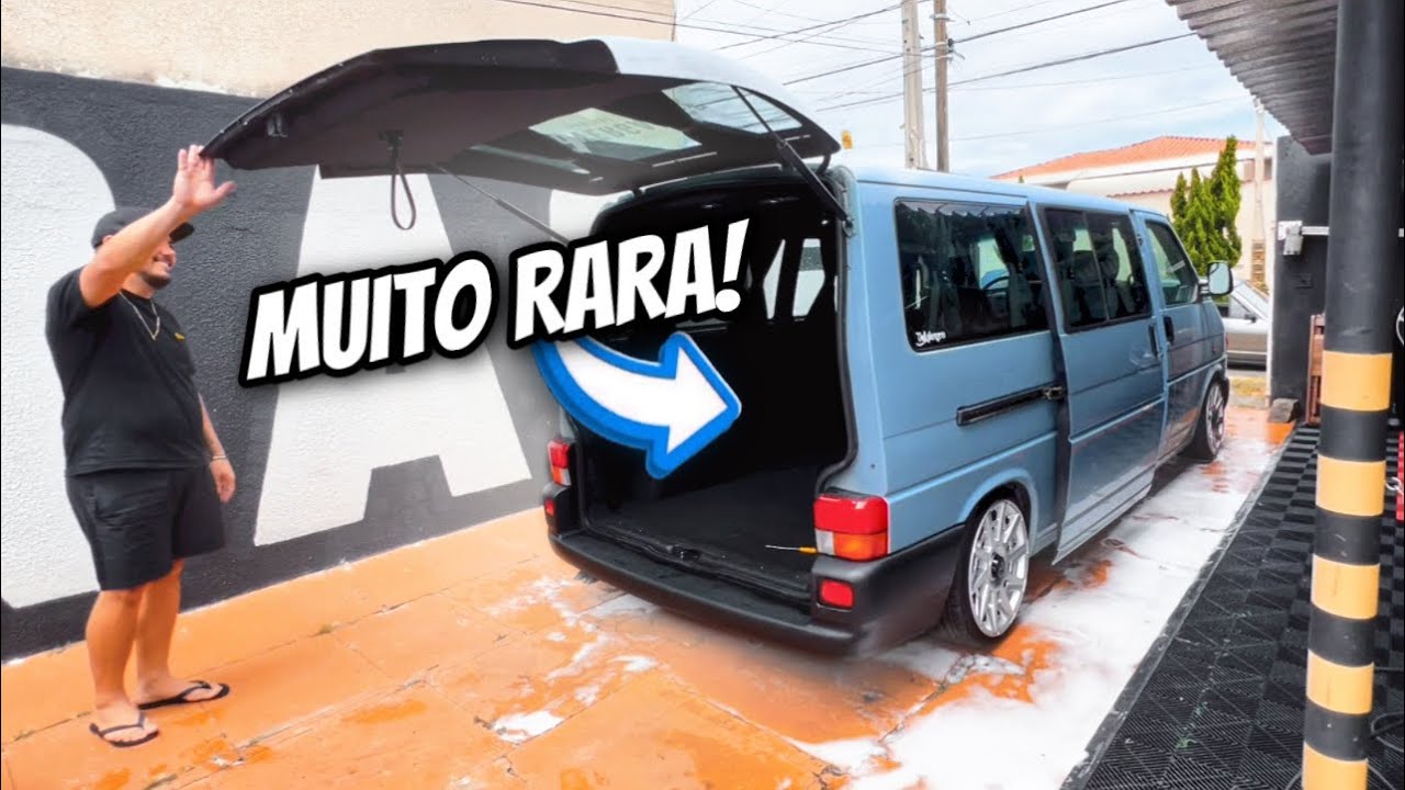 A EVOLUÇÃO DA KOMBI, ESSE MALUCO FEZ UM PROJETO EM UMA EUROVAN