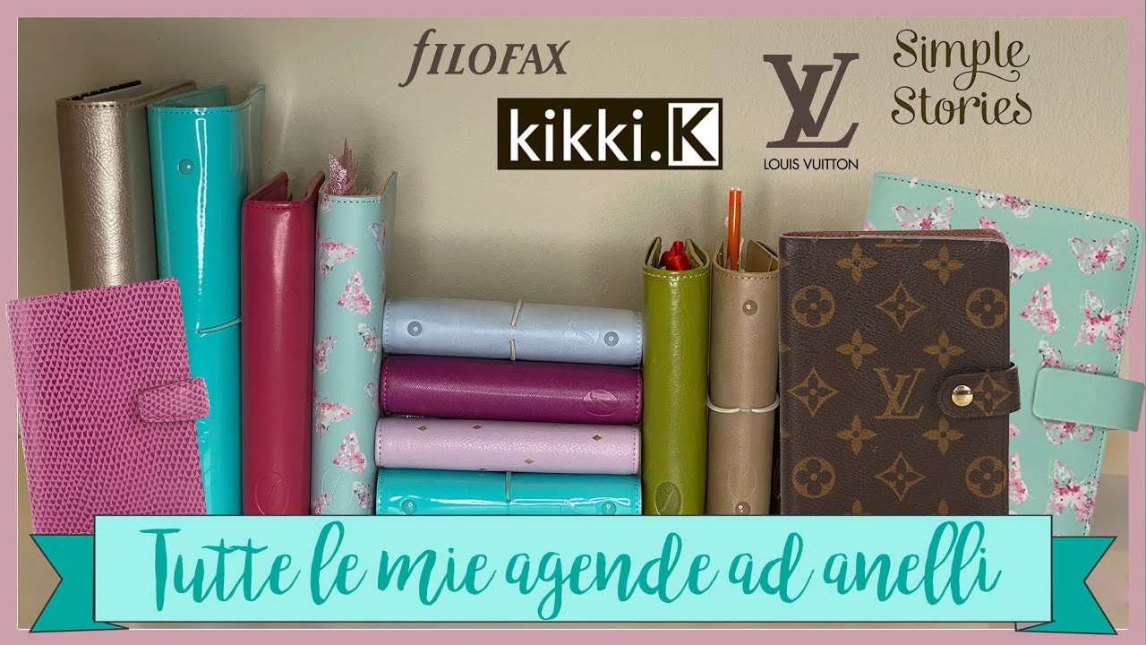 Tutte le mie agende ad anelli - Mini, Pocket, Personal e A5