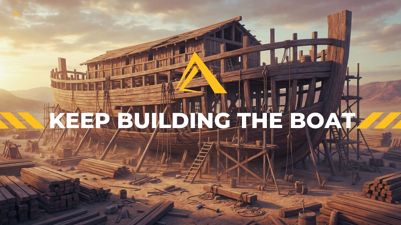 Keep Building the Boat - Pastor Jack Pidgeon