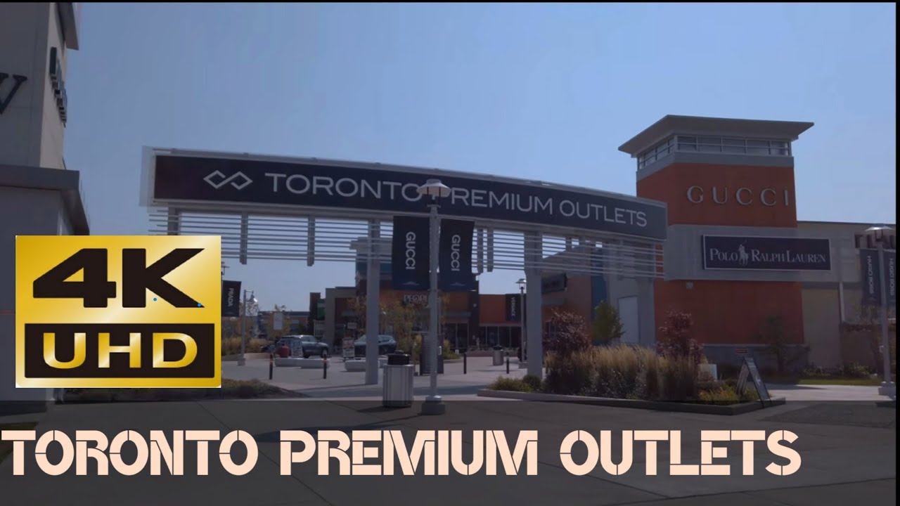 Toronto Premium Outlets | Walk Tour 4K/60
