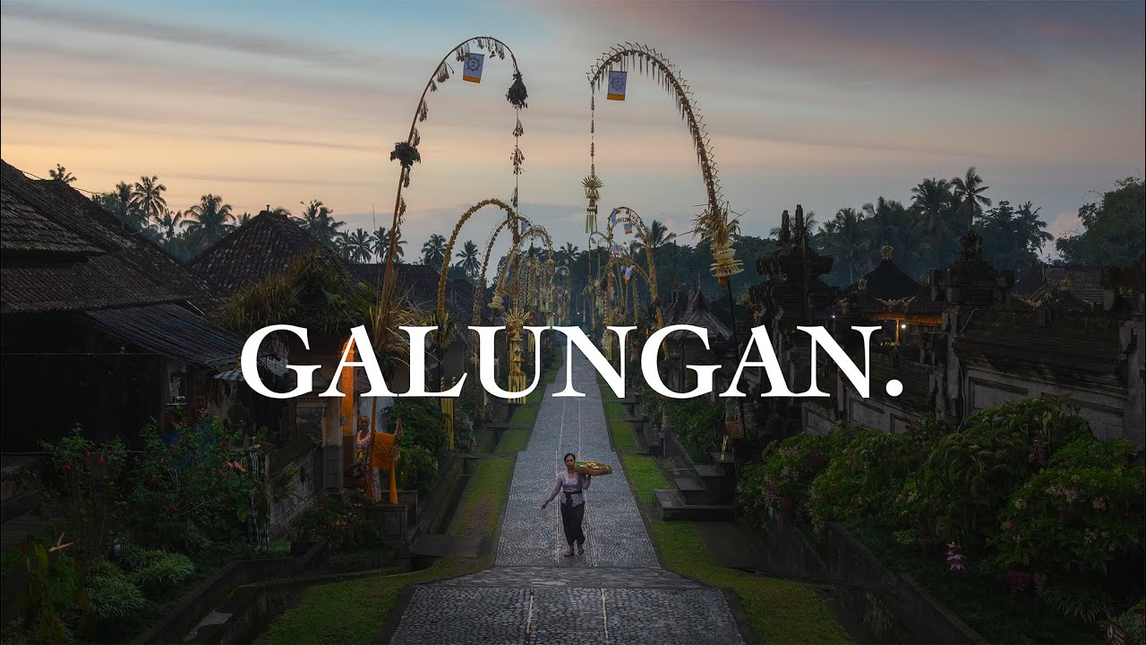 Another Incredible Morning in Bali... (Galungan)