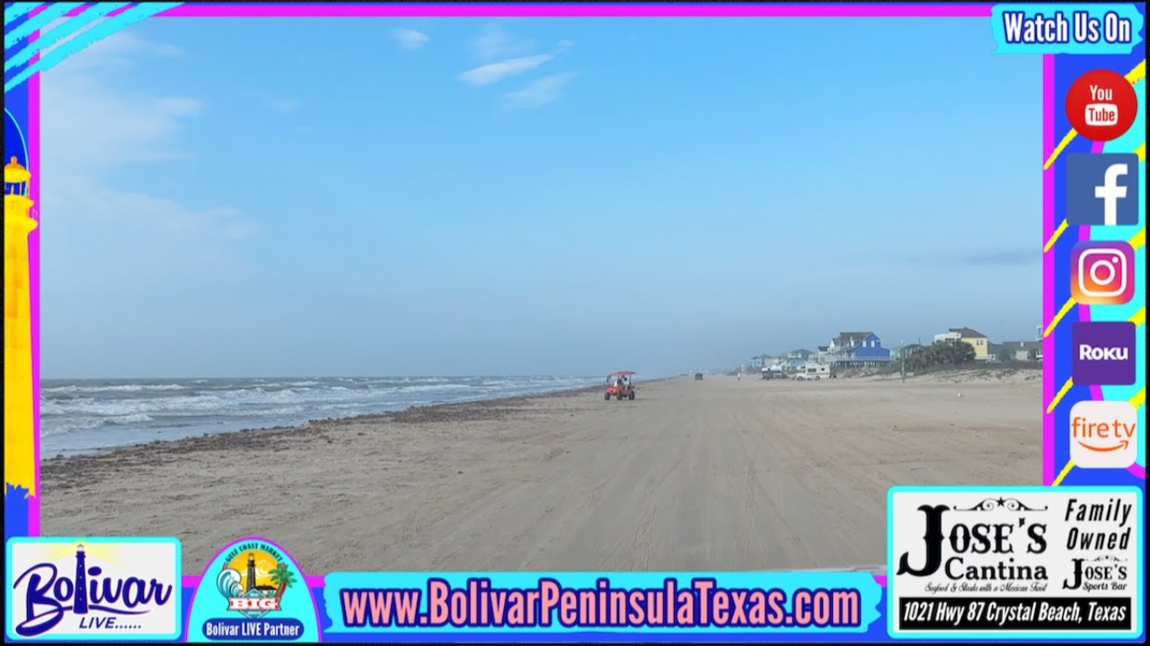 Прогноз на выходные от ресторана Jose's Seafood and Steaks в Кристал-Бич, штат Техас.