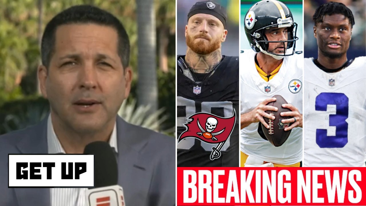 GET UP | NFL Free Agency: Steelers quit on Rodgers? Cowboys commit to Pickens? Maxx Crosby to Bucs?