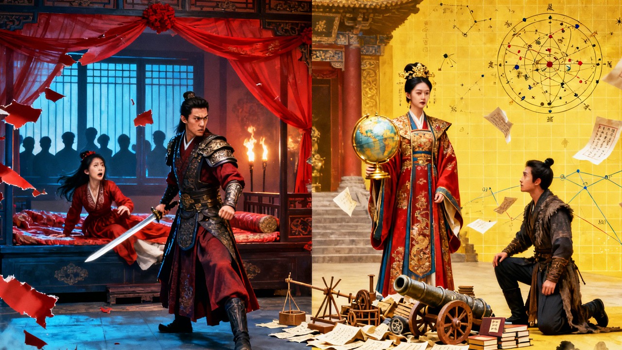 💘意外穿成草包將軍夫人，新婚夜被捉姦！為了保命自爆是穿越者，卻無人相信，直到我用現代知識救下整個國家！【开局摊牌，我是穿越者】#短剧 #最火短剧