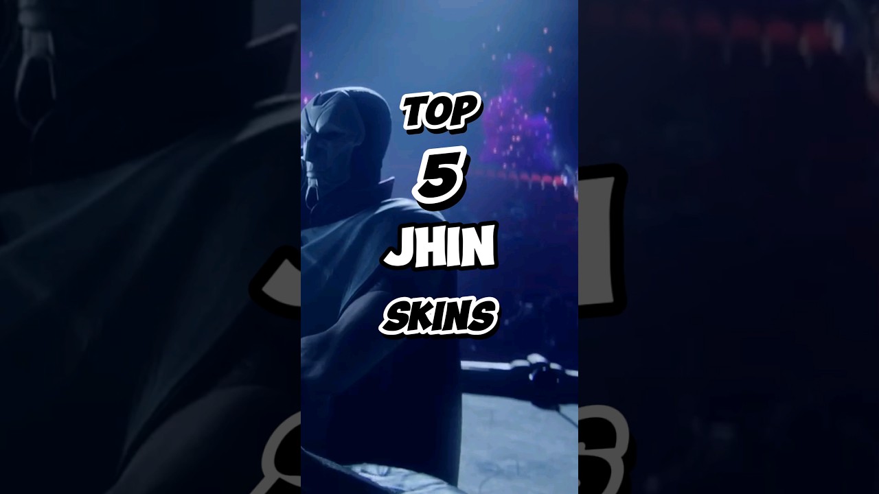 Top 5 Jhin Skins #shorts #leagueoflegends #lol #jhin #ezreal