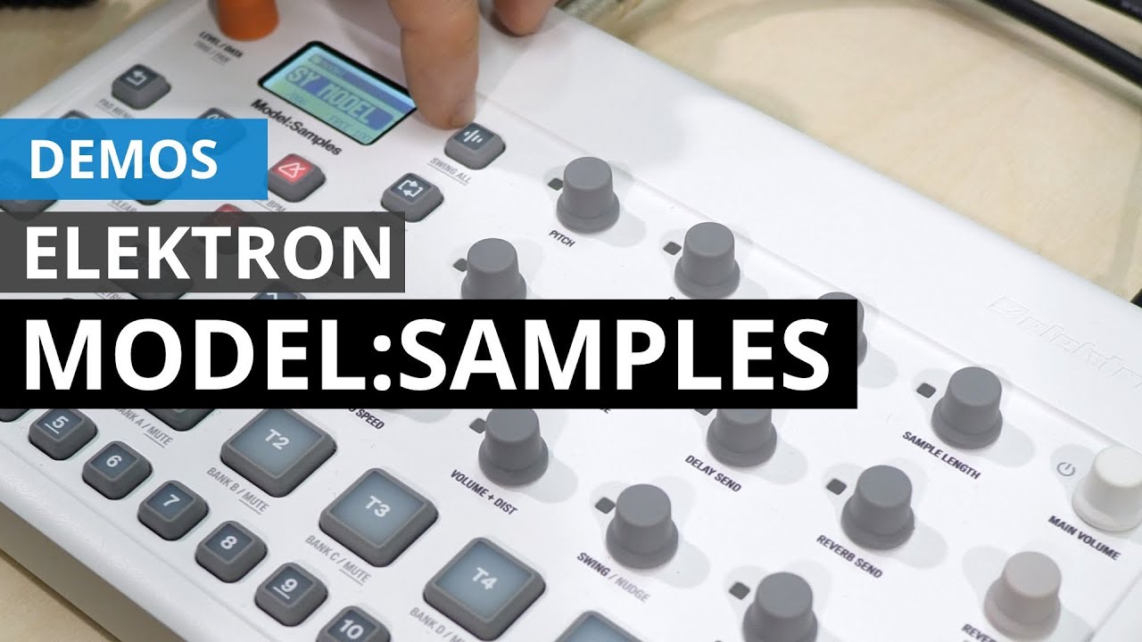 Elektron Model:Samples, primer contacto y prueba de sonido