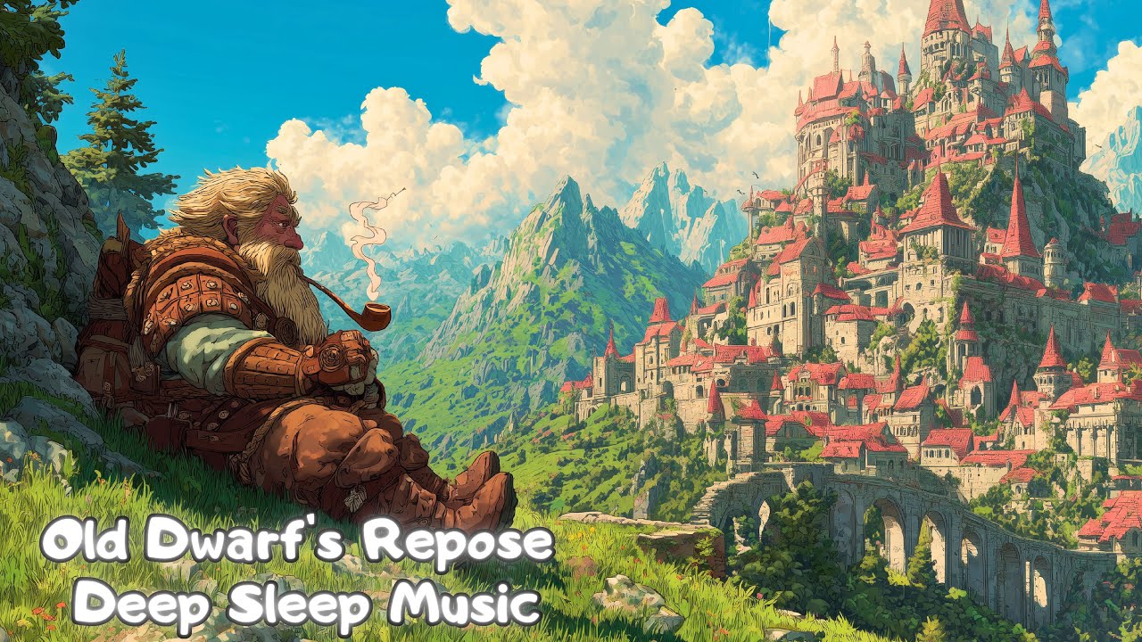 Old Dwarf's Repose | Deep Sleep Music for Insomnia Relief & Fantasy Dreams