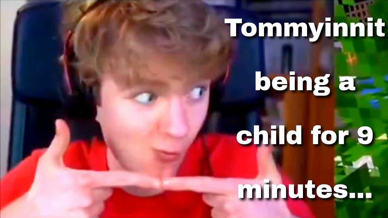 tommyinnit being a child for 9 minutes