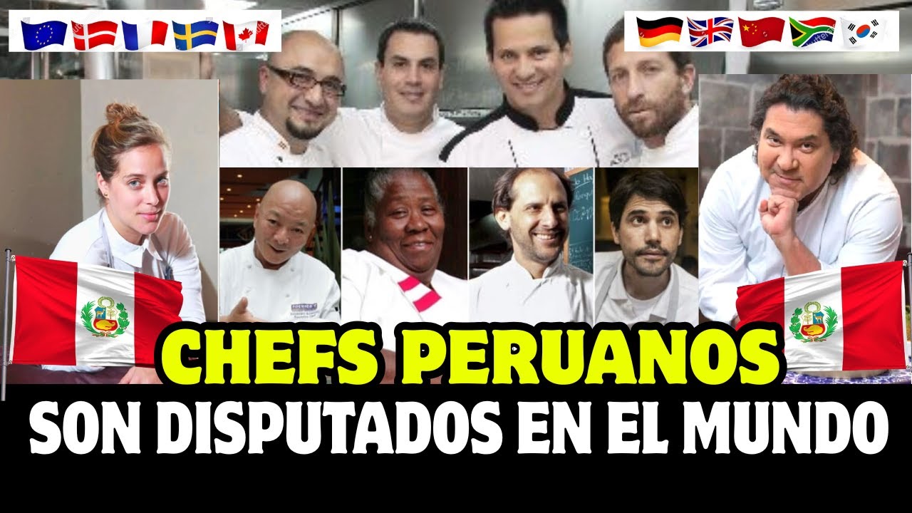 ¡RESTAURANTS de LUJO del MUNDO cazan CHEFS PERUANOS! - 2025