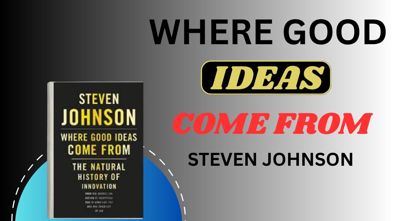 3 Easy Ways to Get Business Ideas, Author: Steven Johnson voice-over Napoleon Hill’s, innovation