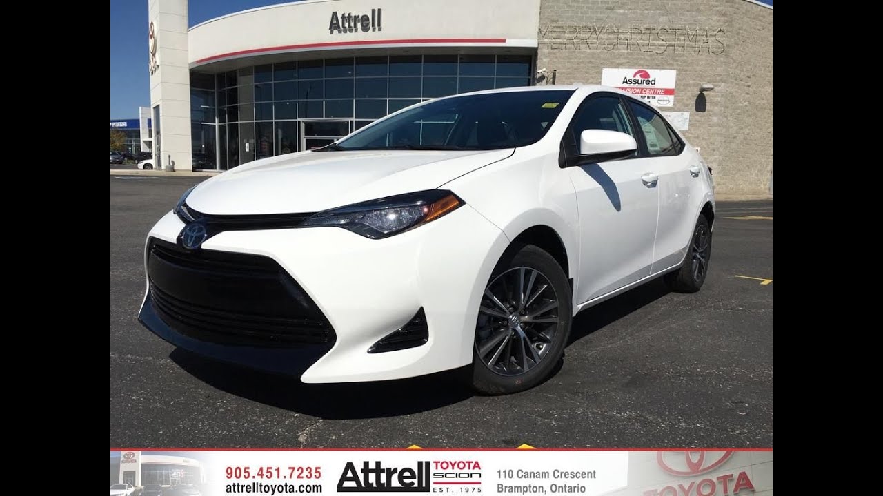 2017 Toyota Corolla LE Upgrade Package - Brampton ON - Attrell Toyota