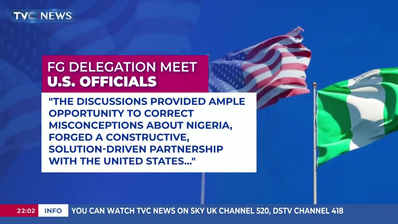 U.S. Government Affirms Readiness To Strengthen Security Cooperation With Nigeria